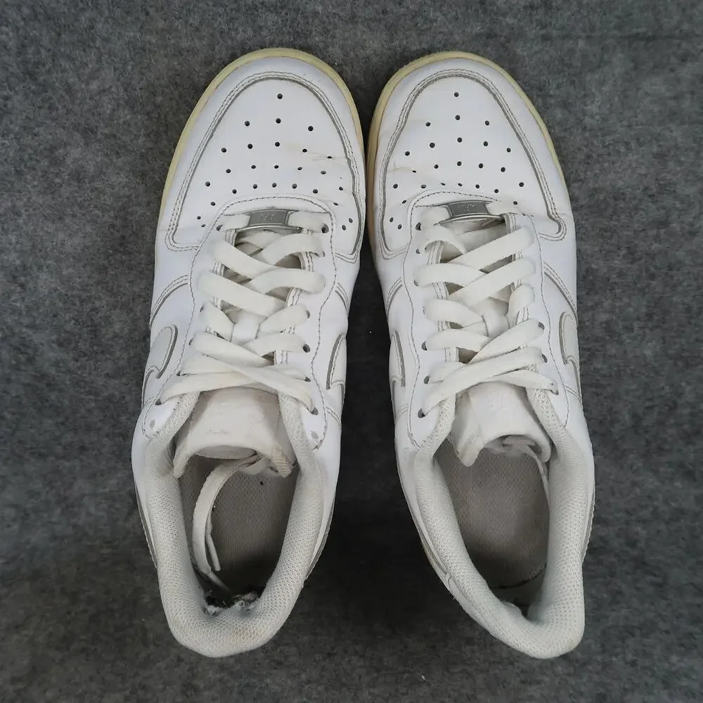 Nike Shoes Womens 7.5 Air Force 1 Low Sneakers Casual White Trainer Lace Up